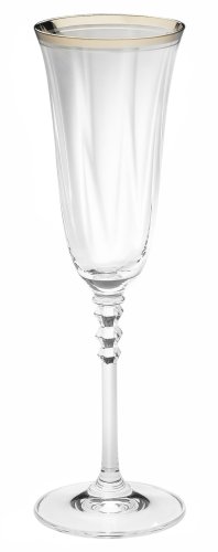 Mikasa Sonata Platinum Flute Champagne