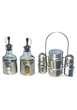 UPC 845965000043 product image for Ragalta USA ROV-007 5 Pieces Stainless Steel Condiment Set | upcitemdb.com