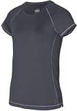 alo Ladies Short Sleeve T-shirt with Contrast Stitching