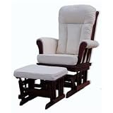 Today's Mom Madison Glider and Ottoman Finish: Cherry