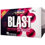 ISS Blast Fruit Punch, 30pk( Four Pack)