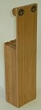 Kitchen & Housewares : Kyocera KBLOCK3 Bamboo 3-Slot Knife Block