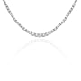 15 ct. Graduated Diamond Tennis Necklace in 14K White Gold