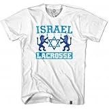 Israel Lacrosse White T-shirt
