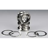 3214 Rock 8 Bead Lock Wheel Black Chrome 55x36mm (2) by Hpi Racing