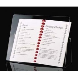 Cookbook Holder (Clear) (8 1 2H x 12W x 3D) by SignatureLuxury.com