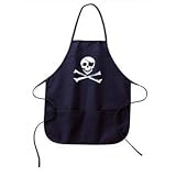 Outdoor Living : Pirate Apron - Jolly Roger