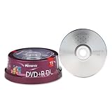 Memorex Dual-Layer DVD+R Discs, 8.5GB, Five/Pack
