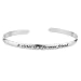 Sterling Silver "A Sister Is A Forever Friend" Cuff Bracelet