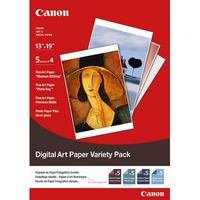 Canon Digital Art Photo Paper Variety Pack, 13 x 19 Inches, 20 Sheets (1822B001)