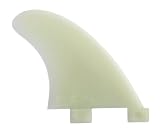 Sporting Goods : FCS GL Longboard Side Bite Glass Flex Fins (Set of 2)