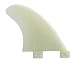 FCS GL Longboard Side Bite Glass Flex Fins (Set of 2)