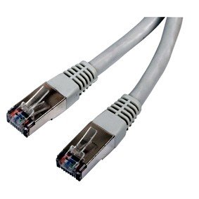 0.5m Shielded Network Cable - Premium Quality Shielded (FTP) CAT5e RJ45 Ethernet CAT5e Patch LAN