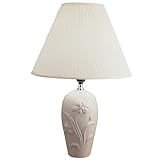 Ceramic Table Lamp- Ivory(26')