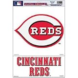 Cincinnati Reds Removable Car Truck Window Wall Decal Set (2)