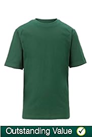 2 Pack Pure Cotton Crew Neck T Shirts