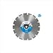 Norton Charger Walk Behind Diamond Blade, 1" Arbor, Waterproof, 24" Diameter x 0.175" Thickness, 0.326" Segment (Pack of 1)