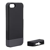 iBUFFALO iPhone 5S/iPhone 5 カード収納ケース 液晶保護フィルム付 ブラック BSIP13PCCBK