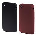 Hama Silikon h�lle f�r Apple iPhone 3G/3GS schwarz/rot