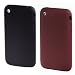 Hama Silikon h�lle f�r Apple iPhone 3G/3GS schwarz/rot