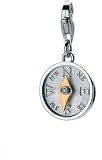True North Sterling Silver Diamond Charm By Hot Diamonds