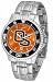 Oregon State Beavers Competitor AnoChrome Men's Watch with Steel Band and Colored Bezel