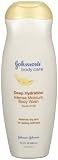 Johnson's Body Care, Deep Hydrating Intense Moisture Body Wash, 20.3-Ounce Bottles (Pack of 2)