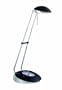 Lite Source LS-20247BLK Timely Clock Desk Lamp, Black