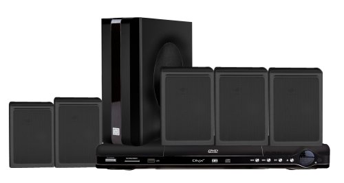 Curtis DVD5091 5.1 CH DVD Home Theatre System (300 Watts)