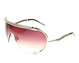 Roberto Cavalli Womens Sunglasses, Silver/Bordeaux, One Size