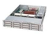 Supermicro SC826 TQ-R800LPB - Rack-mountable - 2U - extended ATX - SATA/SAS - hot-swap - power supply 800 Watt - black