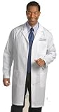 499-50 PT# 499-50- Lab Coat Staff Lgth Poly/ Twilll Mens White Sz50 39" Lng Ea by, Fashion Seal
