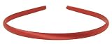 L. Erickson USA 1/4" Ultracomfort Headband - Silk Charmeuse Koko Root