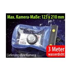 Somikon Unterwasser-Kameratasche mit Objektivf�hrung "Compact"