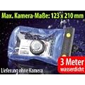 Somikon Unterwasser-Kameratasche mit Objektivf�hrung "Compact"
