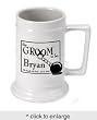 Personalized "Groom to Be" Beer Stein