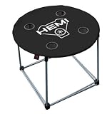 On The Edge Marketing OTE-820022 HEMI Black Folding Table