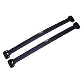 1997-2000 Caravan Voyager Town Country Roof Rack Crossbar Set ~ Black by Dodge