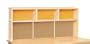 Room Magic Magic Desk Hutch, Natural