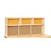 Room Magic Magic Desk Hutch, Natural