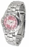 Florida Gators Ladies Sport Watch with Steel Band and Mother of Pearl Dial