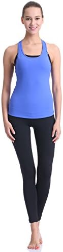 RENMEI Womens Sleeveless Yoga Wear Set 3 Pieces Belly Dance Exercise Fitness Outfit