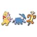 Decorative Mini Foam Shapes: Pooh (3 Pieces)