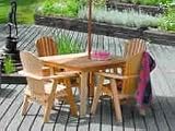 Bear Chair BC440C Cedar, 4 Ft x 40 Inch dining Table