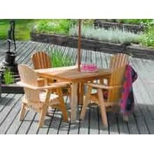 Bear Chair BC440C Cedar, 4 Ft x 40 Inch dining Table by Bear Chair