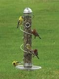 Bird Quest 17 Silver Spiral Seed Feeder