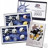 2003 S Proof Set in Original US Government Packaging