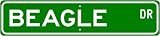 Beagle STREET SIGN ~ High Quality Aluminum ~ Dog Lover