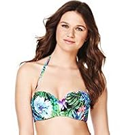 Paradise Floral Underwired Bikini Top