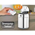 infactory Tisch-M�lleimer mit Bewegungssensor